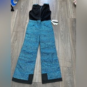 Arctix unisex-child Limitless Fleece Top Bib Overalls